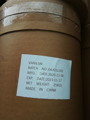 Alcohol Soluble Natural Flavour Enhancers CAS 121-32-4 Natural Vanillin Powder