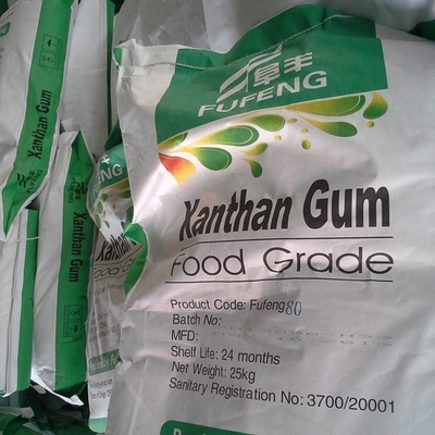 Ingrédients de gomme de xanthane de l'agent 1700cps de stabilisateur d'EINECS 234-394-2