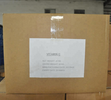 Van de Vitamineadditieven 100mesh L van CAS 50-81-7 het Ascorbinezuurpoeder