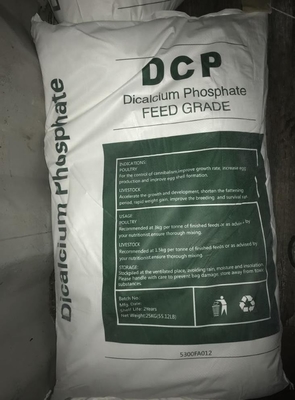 White DCP Dicalcium Phosphate Powder Halal Certification